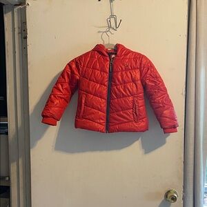 Tommy Hilfiger Kids Red Puffer Jacket